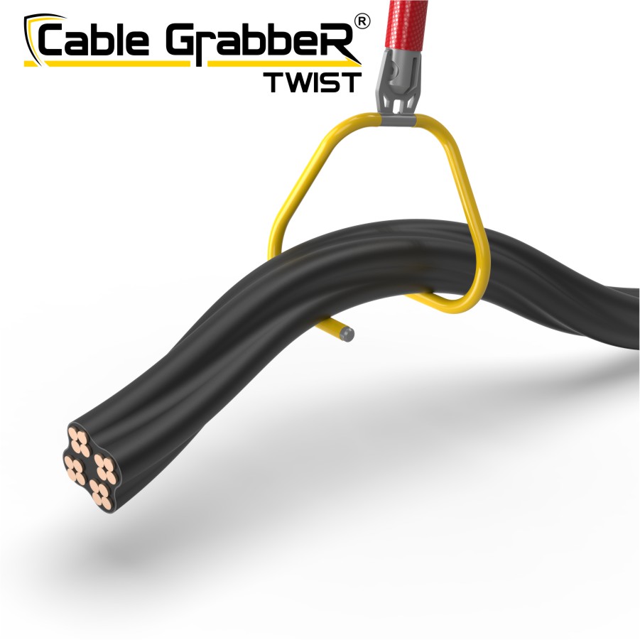 Инструмент безопасности для ручного перемещения кабелей, рукавов, труб Cable GrabbeR TWIST STCGT 60